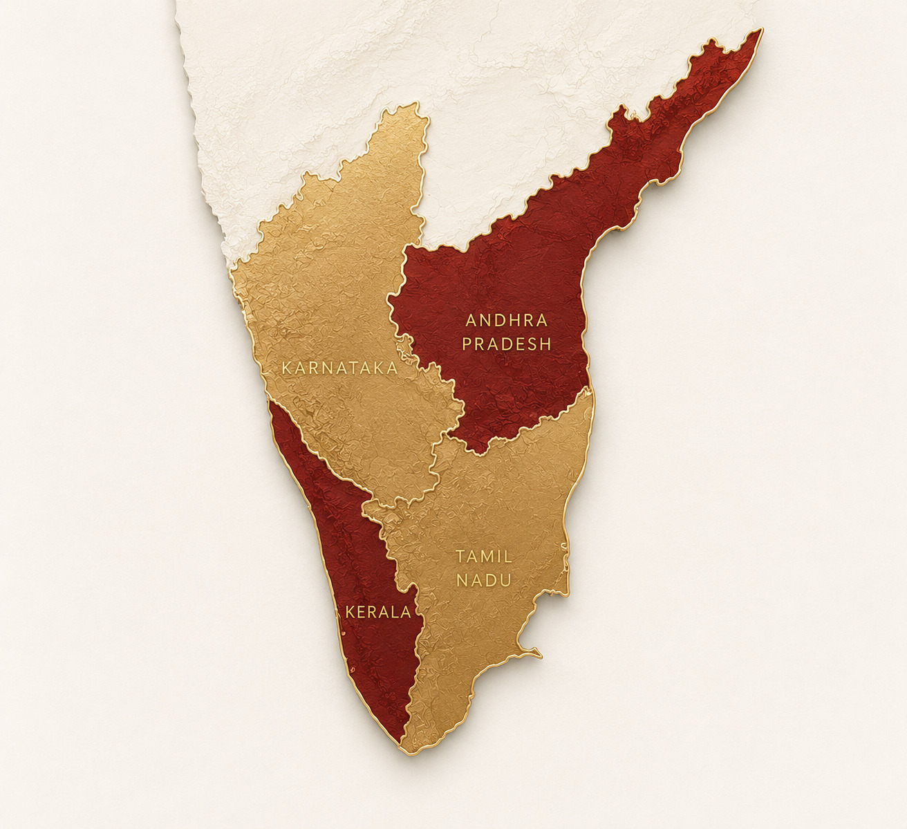 South India sourcing regions